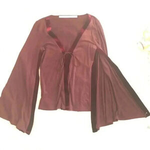 BNWT flutter sleeve cardigan
